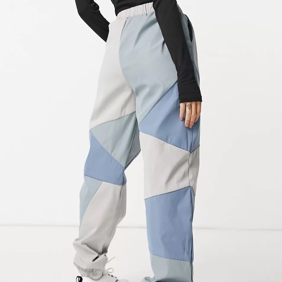 NWOT Missguided Colourblock Track Pants - Picture 2 of 5